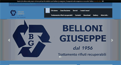 Desktop Screenshot of bellonigiuseppe.net